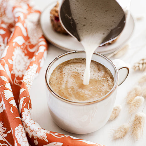Salted Caramel Peanut Cacao Latte