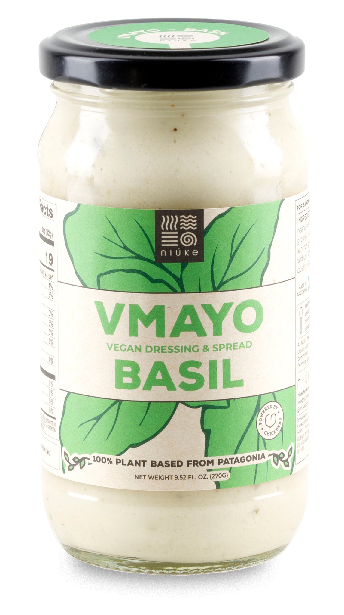 Vegan BASIL Mayo, Plant Based, Flavorful Spreads, Vegan & Gluten Free ...